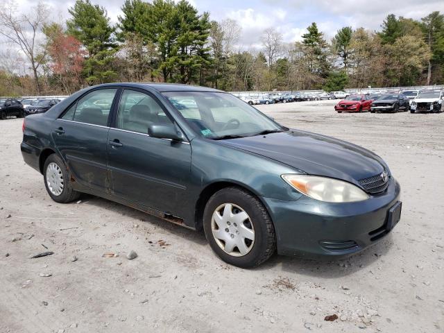 4T1BE32K63U723337 - 2003 TOYOTA CAMRY LE TEAL photo 4