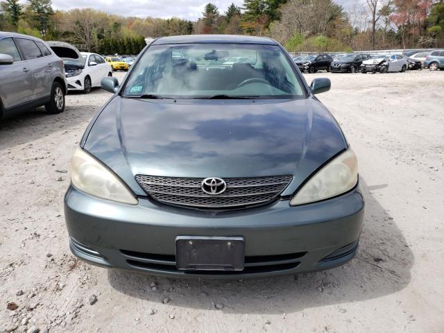 4T1BE32K63U723337 - 2003 TOYOTA CAMRY LE TEAL photo 5