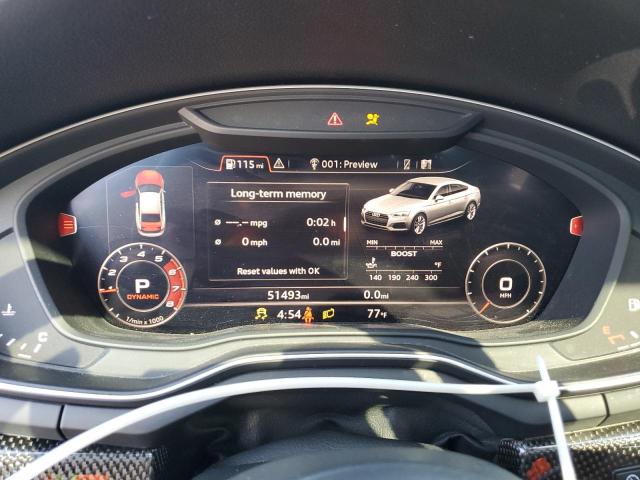 WAUC4CF58JA023802 - 2018 AUDI S5 PRESTIGE BLUE photo 9