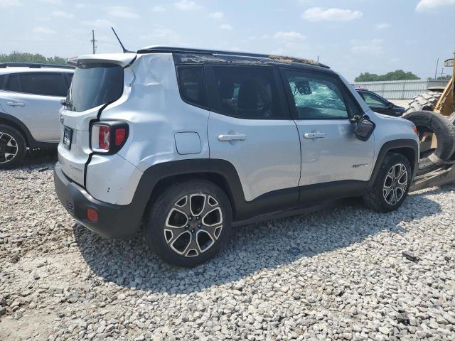 ZACCJADB5HPF04559 - 2017 JEEP RENEGADE LIMITED SILVER photo 3