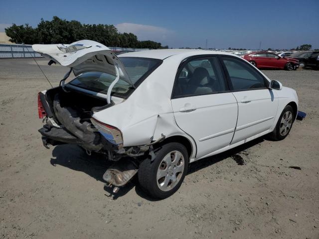 KNAFE222095663412 - 2009 KIA SPECTRA EX WHITE photo 3