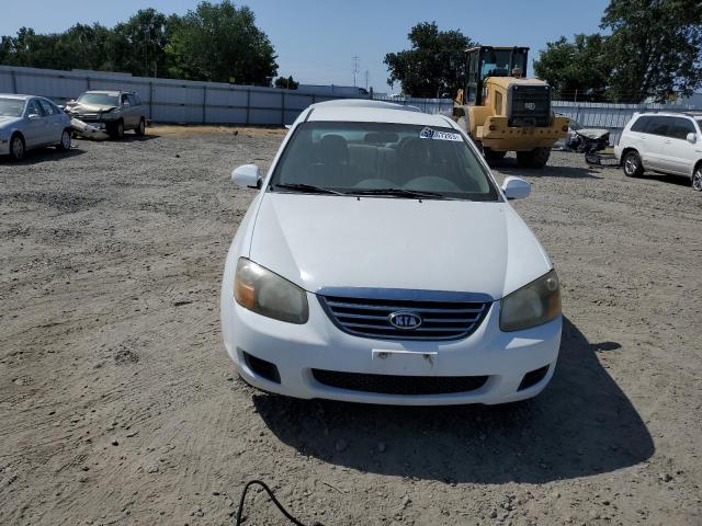 KNAFE222095663412 - 2009 KIA SPECTRA EX WHITE photo 5