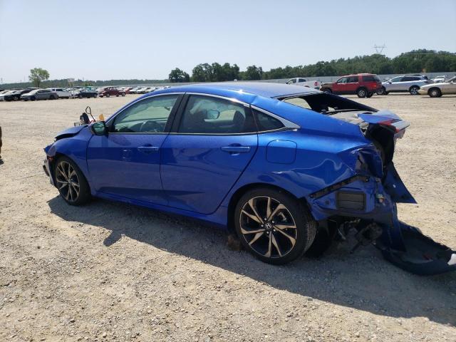 2HGFC2F84KH532670 - 2019 HONDA CIVIC SPORT 蓝色 照片 2