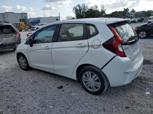 JHMGK5H59GX035643 - 2016 HONDA FIT LX Beyaz fotoğraf 2