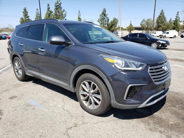 KM8SM4HF3HU192608 - 2017 HYUNDAI SANTA FE SE GRAY photo 4