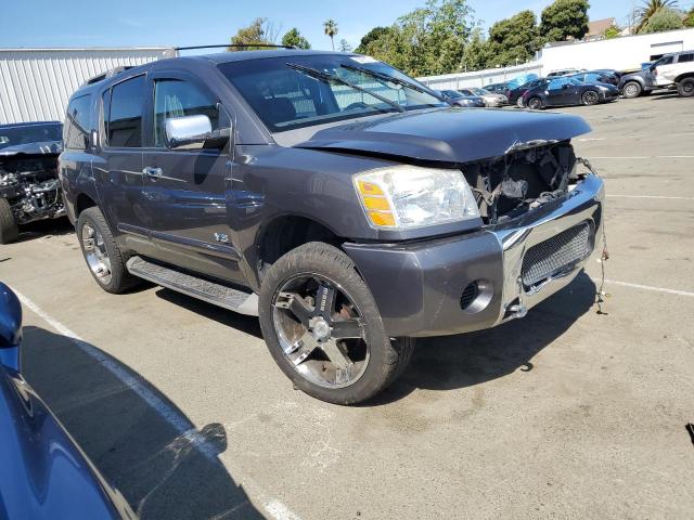 5N1AA08A87N718239 - 2007 NISSAN ARMADA SE GRAY photo 4