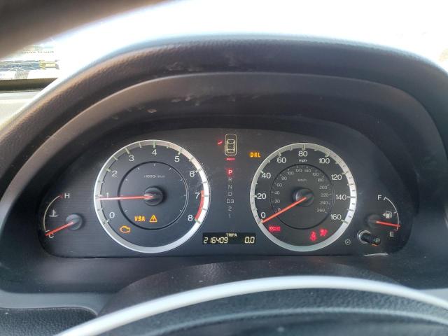 1HGCS2B83AA001937 - 2010 HONDA ACCORD EXL BLUE photo 9