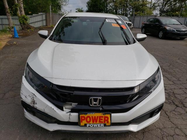 19XFC2F85KE210596 - 2019 HONDA CIVIC SPORT WHITE photo 11