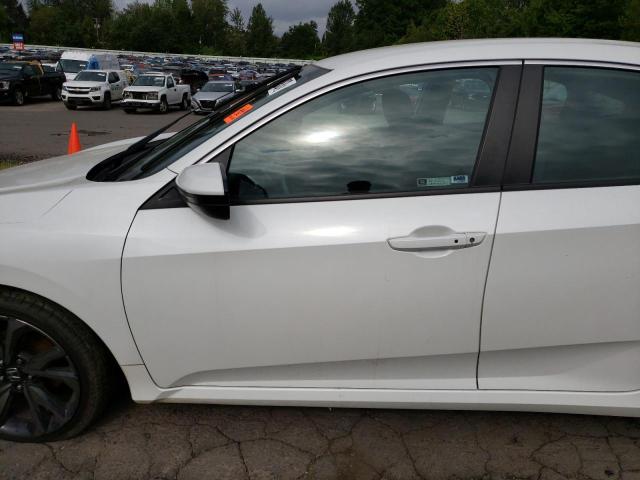 19XFC2F85KE210596 - 2019 HONDA CIVIC SPORT WHITE photo 7
