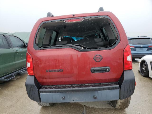 5N1AN08W38C502831 - 2008 NISSAN XTERRA OFF ROAD RED photo 6