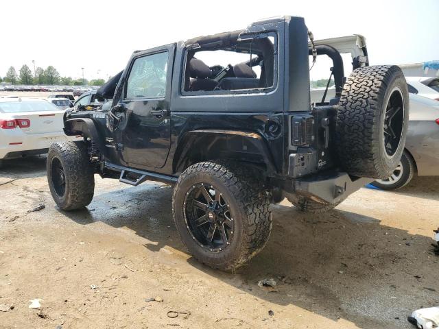 1C4AJWBG6DL691649 - 2013 JEEP WRANGLER SAHARA BLACK photo 2