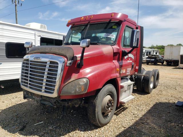 1FUJGEDV1ELFV7827 - 2014 FREIGHTLINER CASCADIA RED photo 2