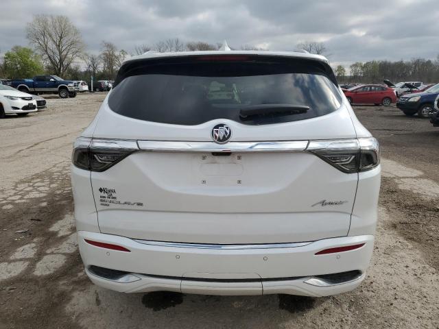 5GAEVCKW0RJ126698 - 2024 BUICK ENCLAVE AVENIR WHITE photo 6