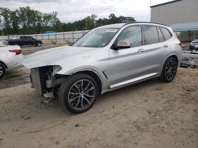 5UXTS3C54K0Z07108 - 2019 BMW X3 XDRIVEM40I ვერცხლისფერი ფოტო 1