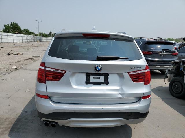 5UXWX9C31H0T21779 - 2017 BMW X3 XDRIVE28I SILVER photo 6