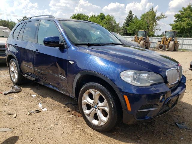 5UXZW0C55BL660497 - 2011 BMW X5 XDRIVE35D BLUE photo 4