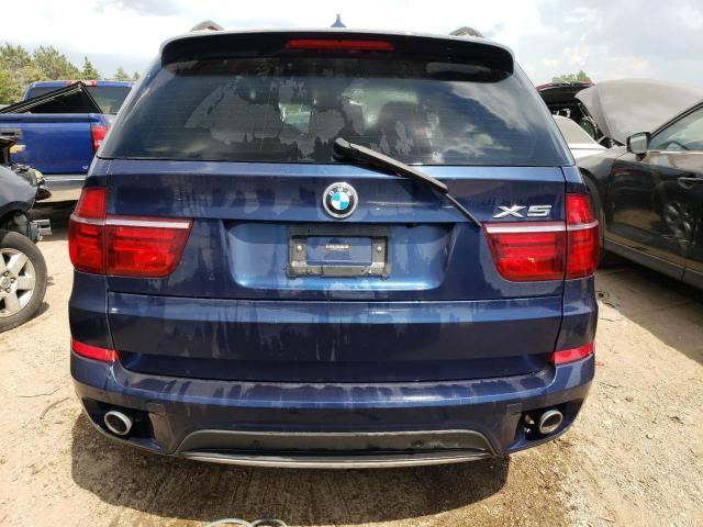 5UXZW0C55BL660497 - 2011 BMW X5 XDRIVE35D BLUE photo 6