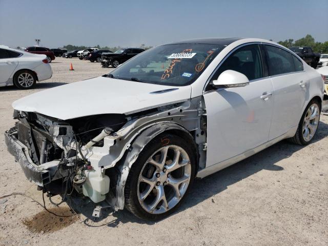 2G4GT5GX1H9154848 - 2017 BUICK REGAL GS WHITE photo 1