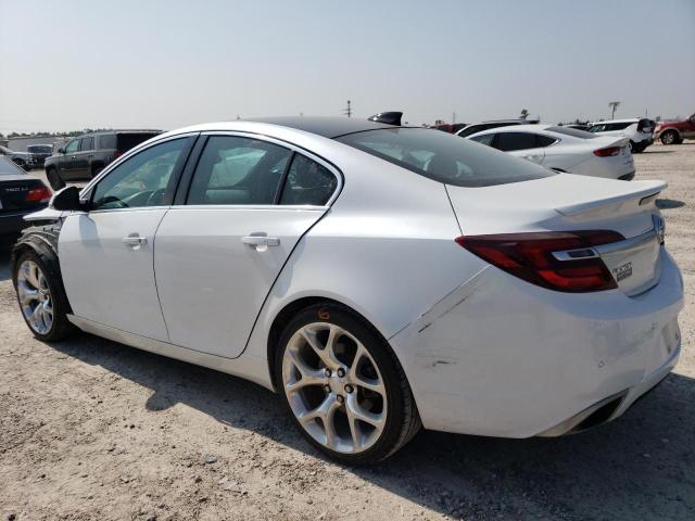 2G4GT5GX1H9154848 - 2017 BUICK REGAL GS WHITE photo 2