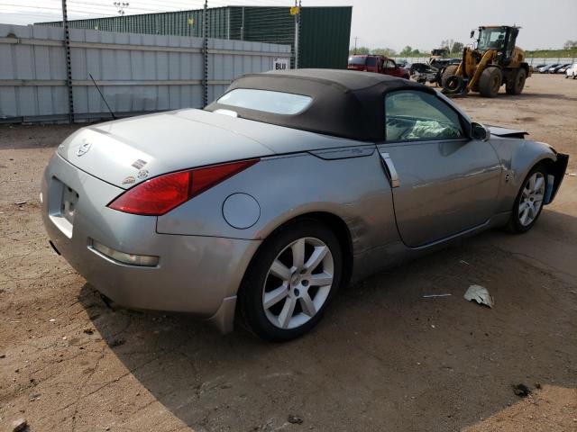 JN1AZ36AX4T011610 - 2004 NISSAN 350Z ROADSTER SILVER photo 3