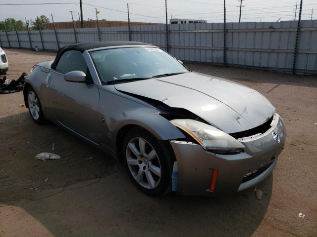 JN1AZ36AX4T011610 - 2004 NISSAN 350Z ROADSTER SILVER photo 4