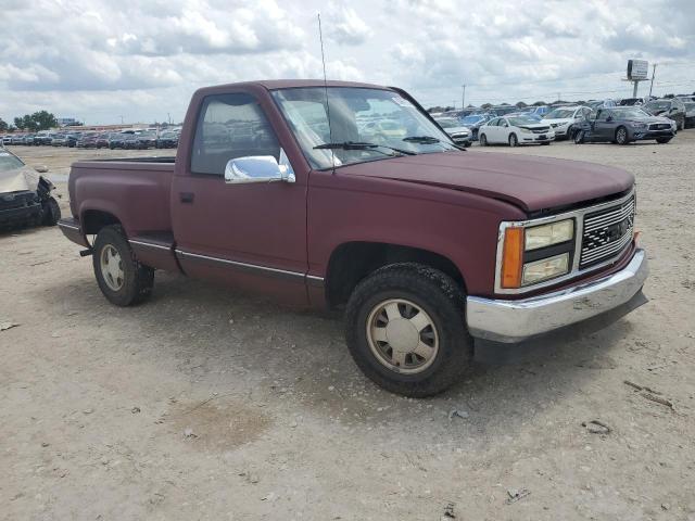 1GTDC14Z4LZ553452 - 1990 GMC SIERRA C1500 MAROON photo 4