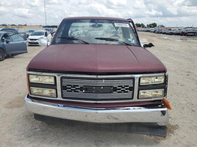 1GTDC14Z4LZ553452 - 1990 GMC SIERRA C1500 MAROON photo 5