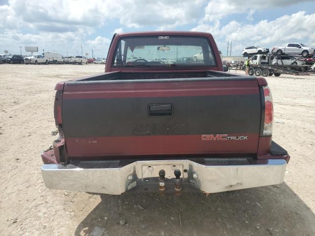 1GTDC14Z4LZ553452 - 1990 GMC SIERRA C1500 MAROON photo 6