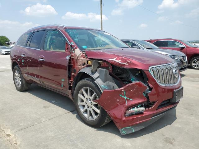 5GAKRBKD9GJ310552 - 2016 BUICK ENCLAVE BURGUNDY photo 4