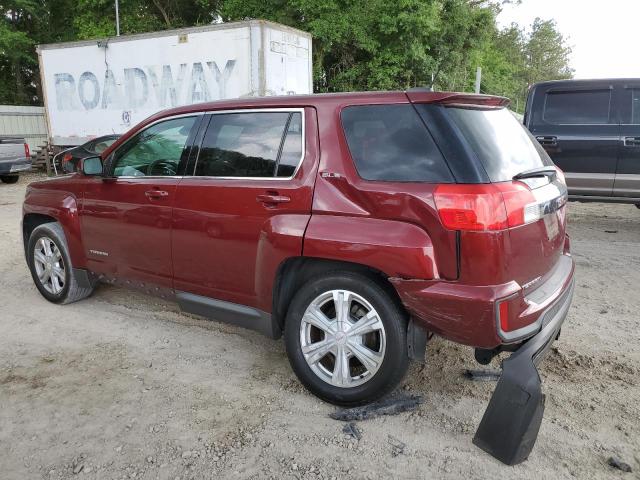 2GKALMEKXH6115936 - 2017 GMC TERRAIN SLE RED photo 2