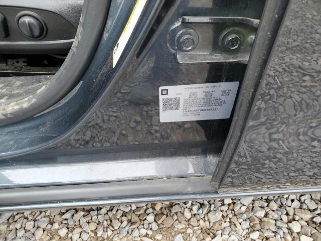 1G1ZD5ST0MF037237 - 2021 CHEVROLET MALIBU LT ლურჯი ფოტო 12