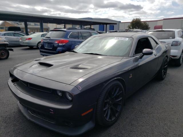 2C3CDZFJ1GH338460 - 2016 DODGE CHALLENGER R/T SCAT PACK GRAY photo 1