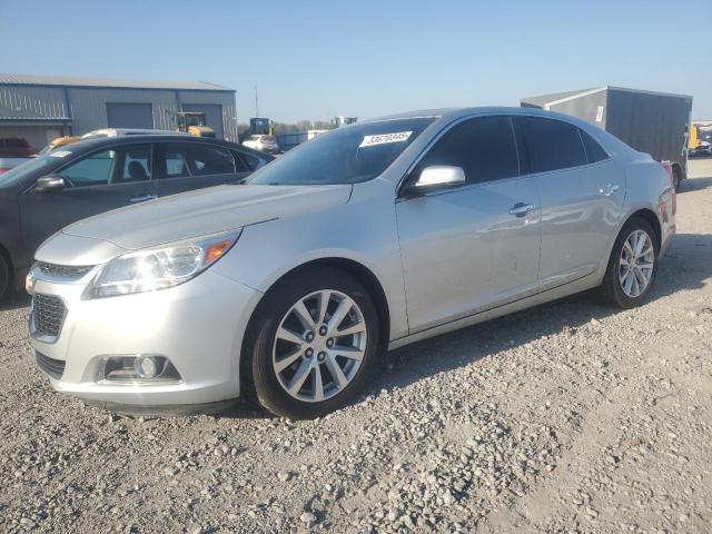 1G11H5SL6EF287827 - 2014 CHEVROLET MALIBU LTZ SILVER photo 1