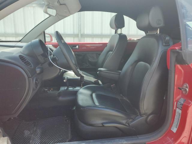 3VWPF31Y06M309411 - 2006 VOLKSWAGEN NEW BEETLE CONVERTIBLE RED photo 7