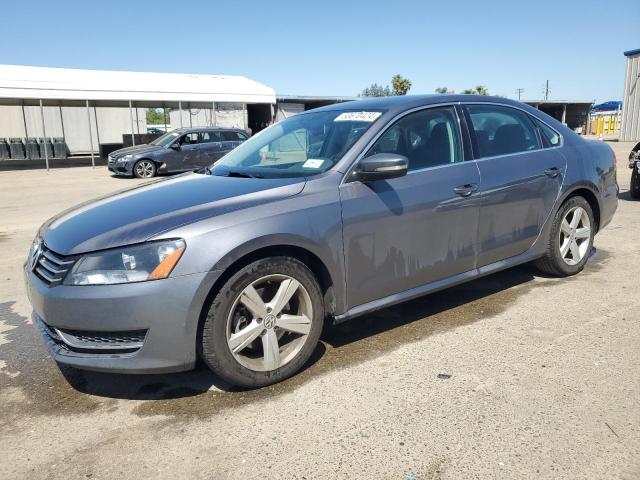 1VWBP7A39EC008929 - 2014 VOLKSWAGEN PASSAT SE GRAY photo 1