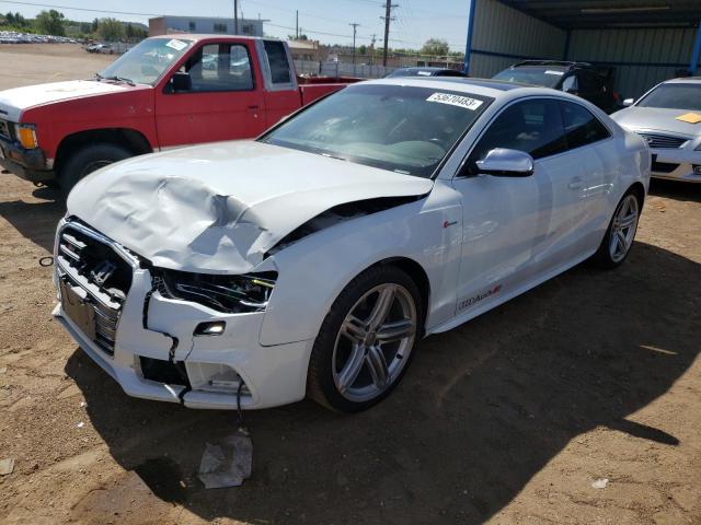 WAUCGAFRXEA071807 - 2014 AUDI S5 PREMIUM PLUS 白色 照片 1