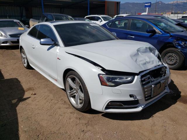 WAUCGAFRXEA071807 - 2014 AUDI S5 PREMIUM PLUS WHITE photo 4