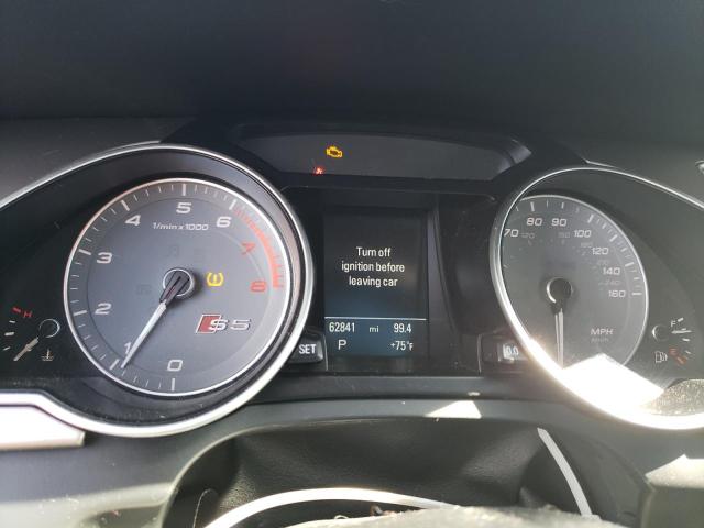 WAUCGAFRXEA071807 - 2014 AUDI S5 PREMIUM PLUS 白色 照片 9