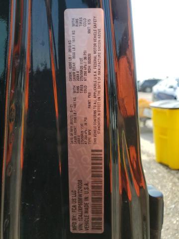 1C4JJXP68MW724008 - 2021 JEEP WRANGLER U SAHARA 4XE BLACK photo 13