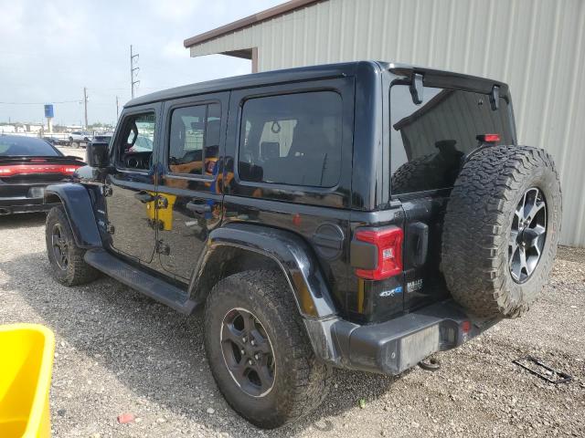 1C4JJXP68MW724008 - 2021 JEEP WRANGLER U SAHARA 4XE BLACK photo 2