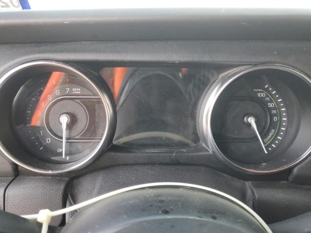 1C4JJXP68MW724008 - 2021 JEEP WRANGLER U SAHARA 4XE BLACK photo 9