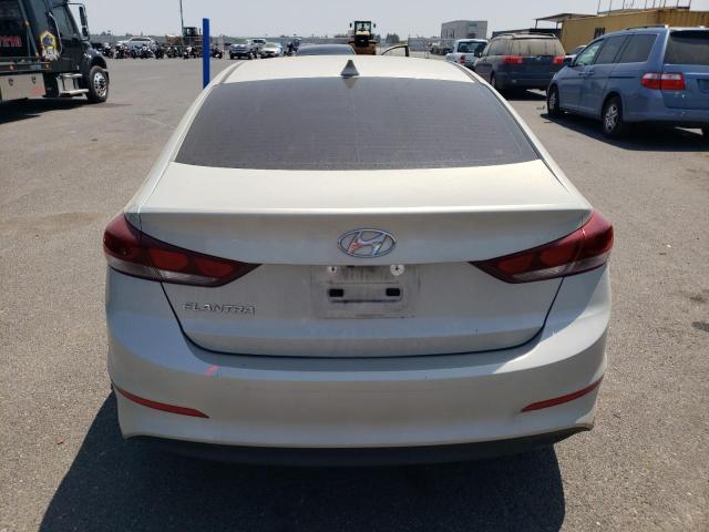 KMHD84LF0HU406605 - 2017 HYUNDAI ELANTRA SE SILVER photo 6