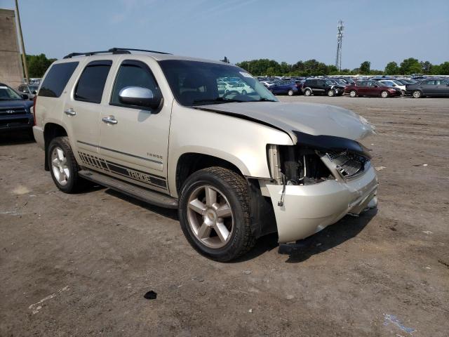 1GNSKCE07DR192975 - 2013 CHEVROLET TAHOE K1500 LTZ BEIGE photo 4