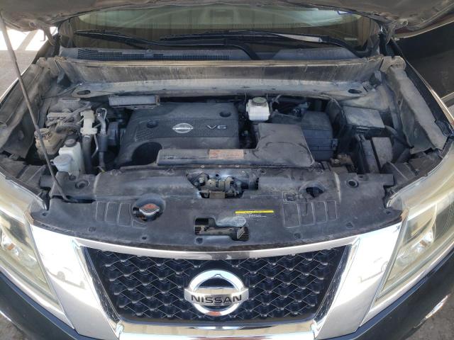 5N1AR2MM6FC647976 - 2015 NISSAN PATHFINDER S BLACK photo 12
