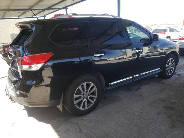 5N1AR2MM6FC647976 - 2015 NISSAN PATHFINDER S BLACK photo 3