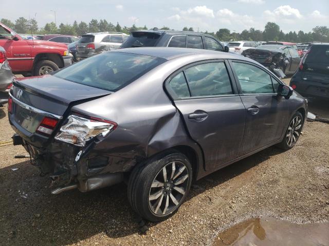 19XFB2F95FE029581 - 2015 HONDA CIVIC EXL 灰色 照片 3
