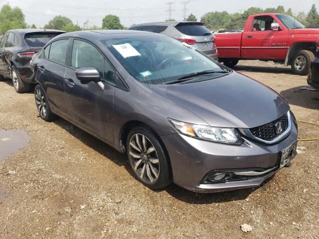 19XFB2F95FE029581 - 2015 HONDA CIVIC EXL 灰色 照片 4