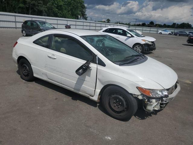 2HGFG12608H568688 - 2008 HONDA CIVIC LX WHITE photo 4