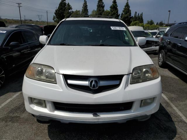 2HNYD18876H551242 - 2006 ACURA MDX TOURING WHITE photo 5