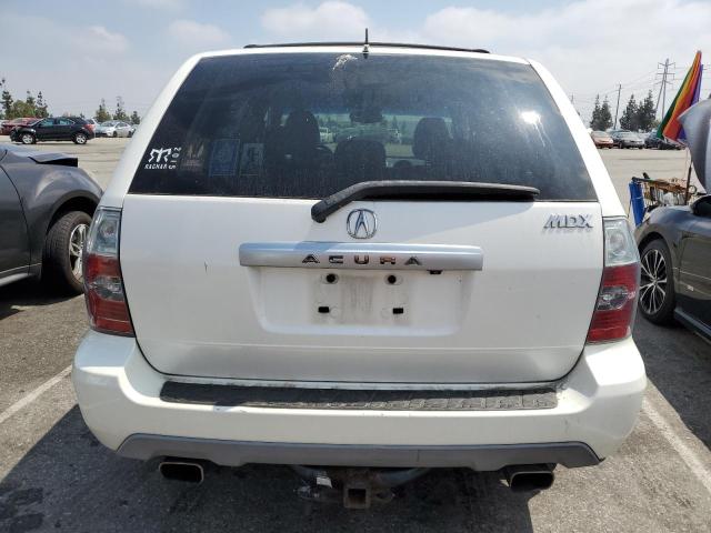 2HNYD18876H551242 - 2006 ACURA MDX TOURING WHITE photo 6